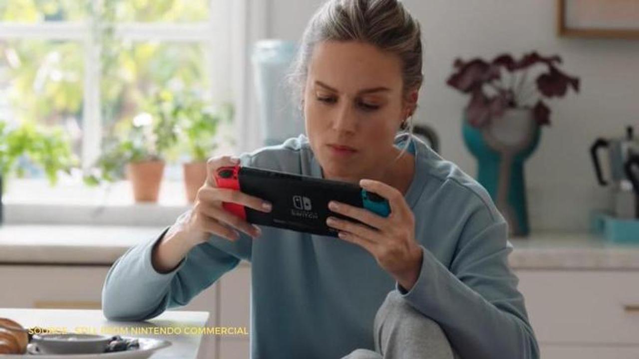 brie larson nintendo commercial