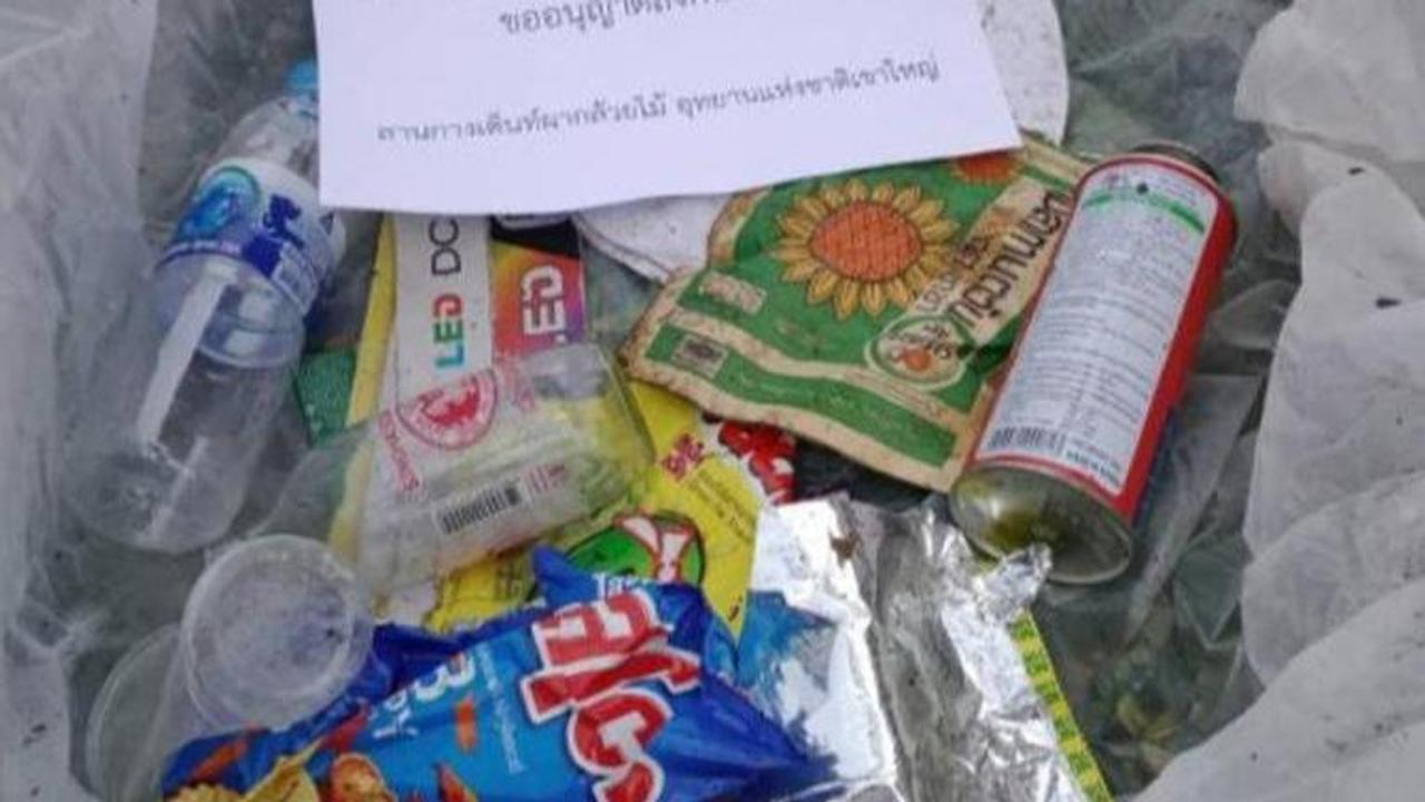 Thailand: This national Park is now sending litter to the litterers