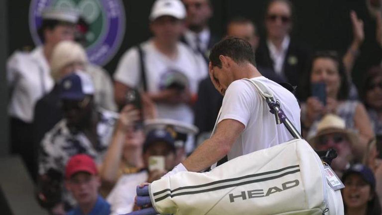 Andy Murray exits Wimbledon after draining five-setter against Stefanos Tsitsipas