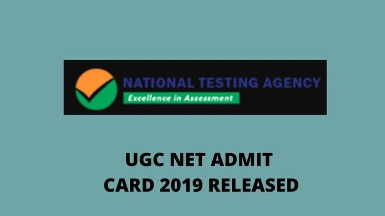 ugc net admit card