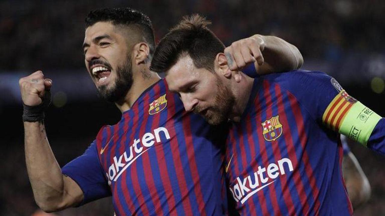 Luis Suarez, Lionel Messi, Barcelona