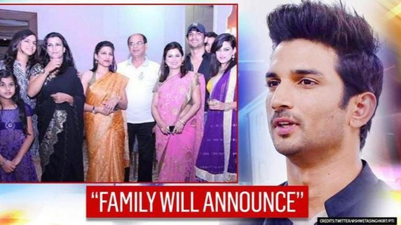 Sushant Singh Rajput's family to make 'announcement' on October 21, claims friend