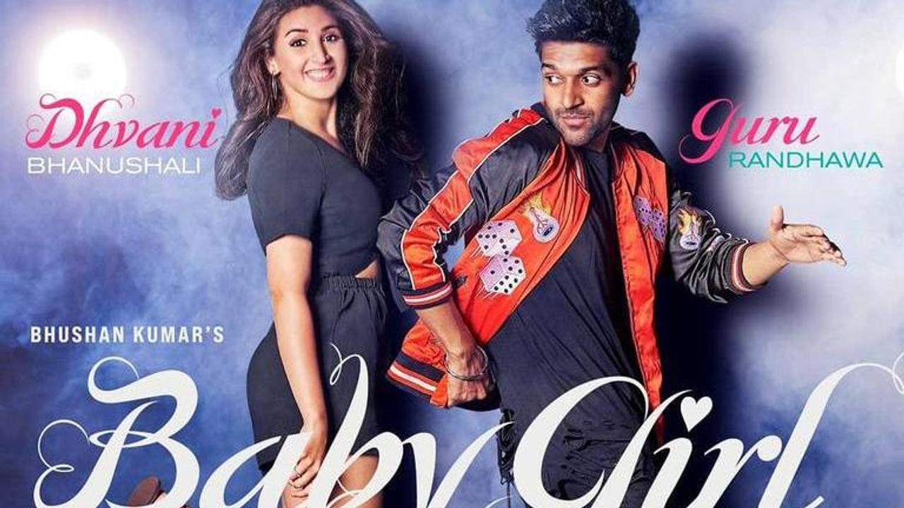 Guru Randhawa shares a still from his next song 'Baby Girl' with Dhvani Bhanushali