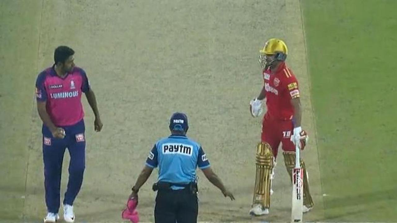 RR vs PBKS: Shikhar Dhawan gets last warning by an irked R Ashwin in IPL 2023 match- WATCH