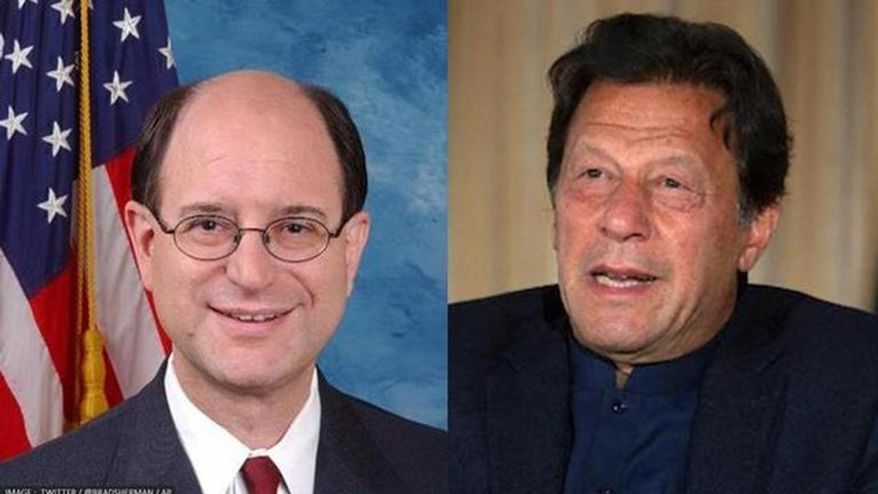 Congressman Brad Sherman and Imran Khan