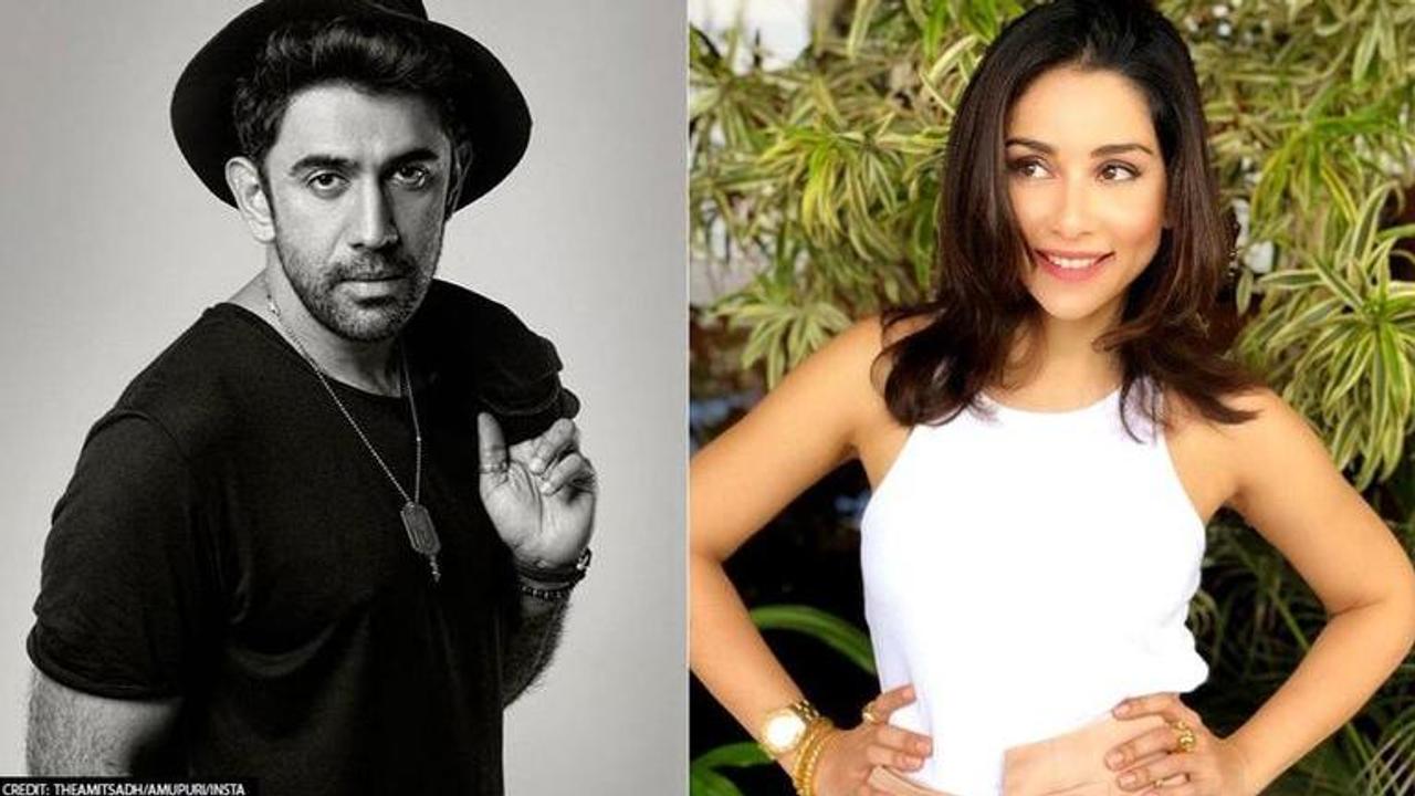 Amit Sadh shares BTS pic from the upcoming web show 'Zidd' while introducing Amrita Puri