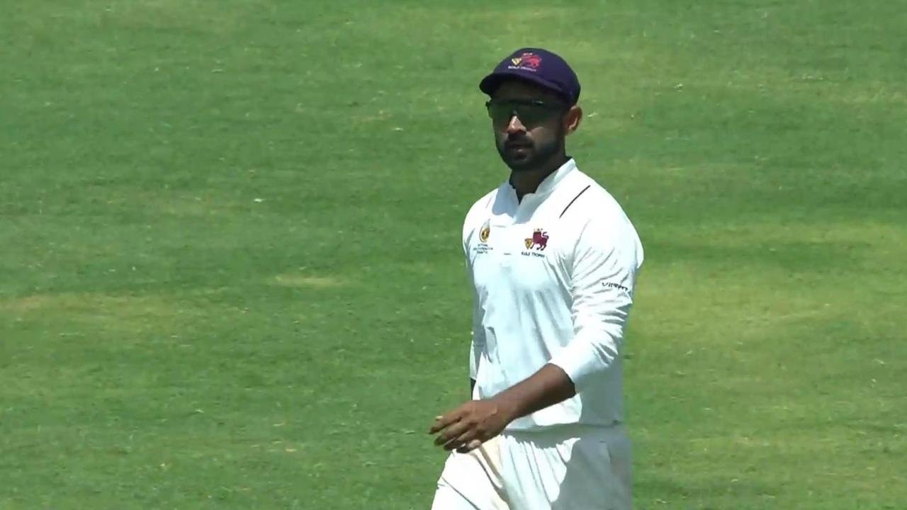 Ajinkya Rahane during Ranji Trophy final