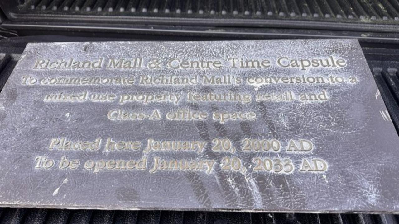 Shopping mall demolition team found time capsule in South Carolina