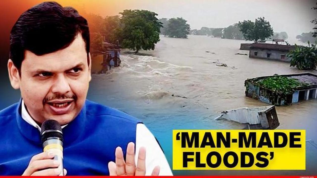 Fadnavis blames Maharashtra government for Vidarbha flood, says 'not a natural calamity'