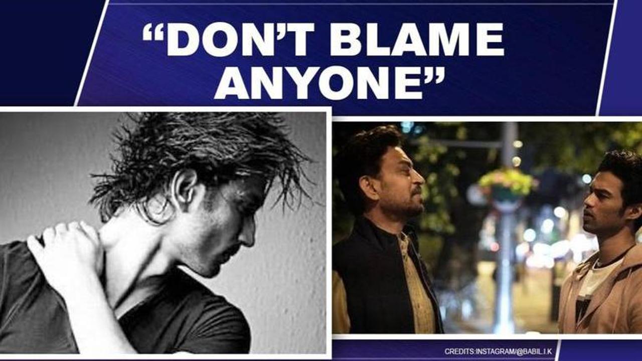 'Don't use Sushant's death as excuse to rebel against nepotism,' says Irrfan's son Babil