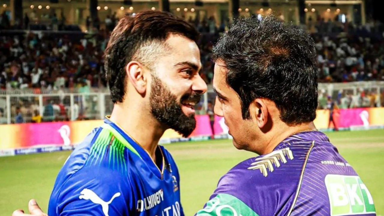 Virat Kohli and Gautam Gambhir