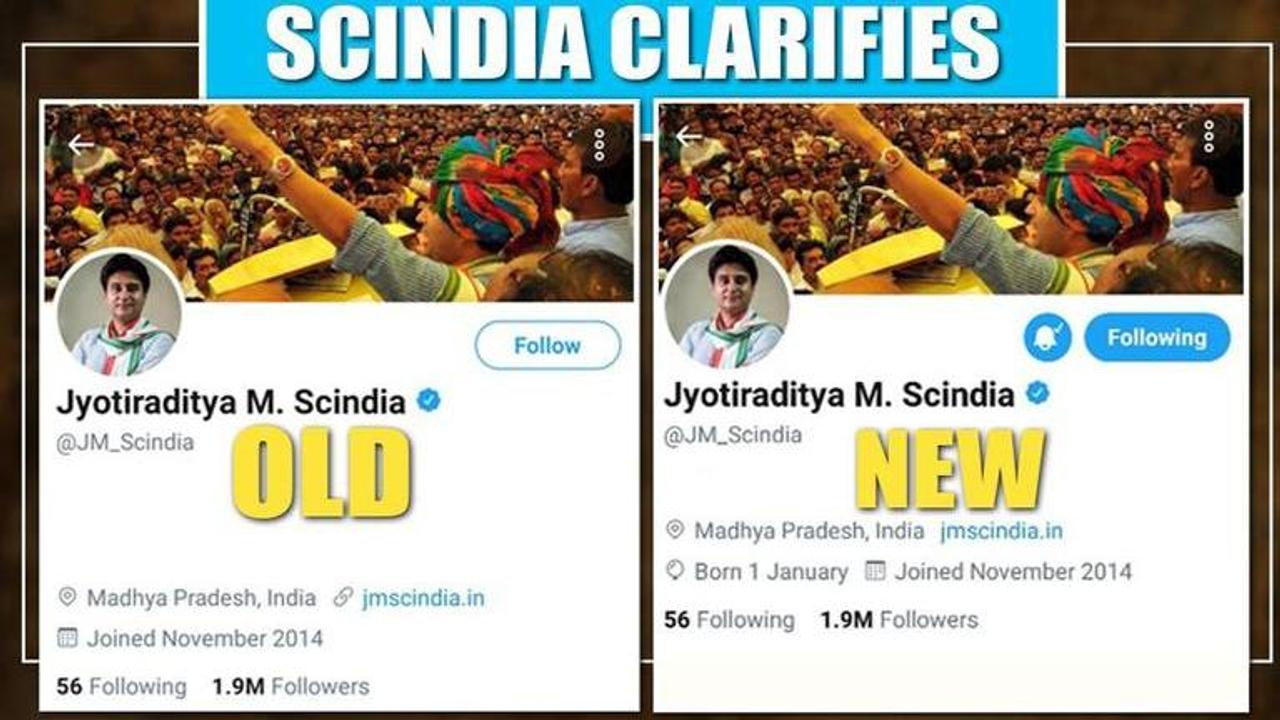 Jyotiraditya Scindia