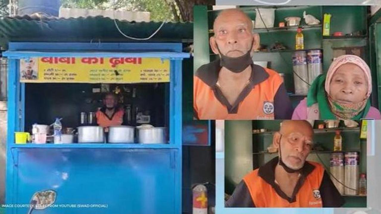 baba ka dhaba's viral video