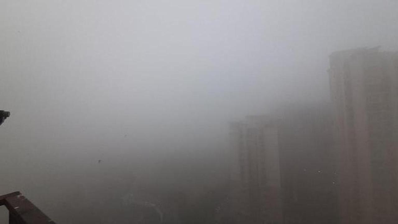 Fog in Delhi