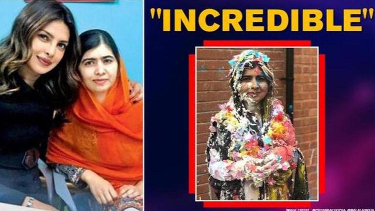 Priyanka Chopra has special message for Malala Yousafzai as she achieves milestone