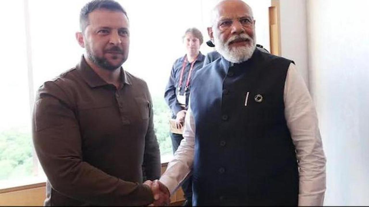 Zelenskyy meets Narendra Modi; Indian PM assures support; speak about G-7 Summit