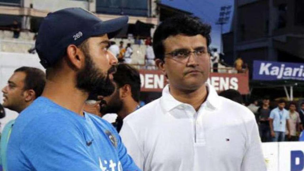 Virat Kohli-Sourav Ganguly