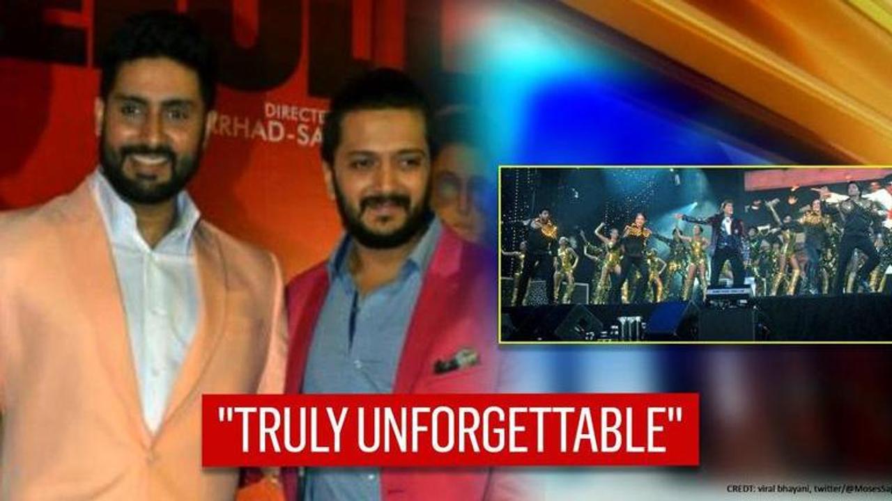 Abhishek Bachchan & Riteish have 'top of priority' plan at Jalsa to mark 'Unforgettable'