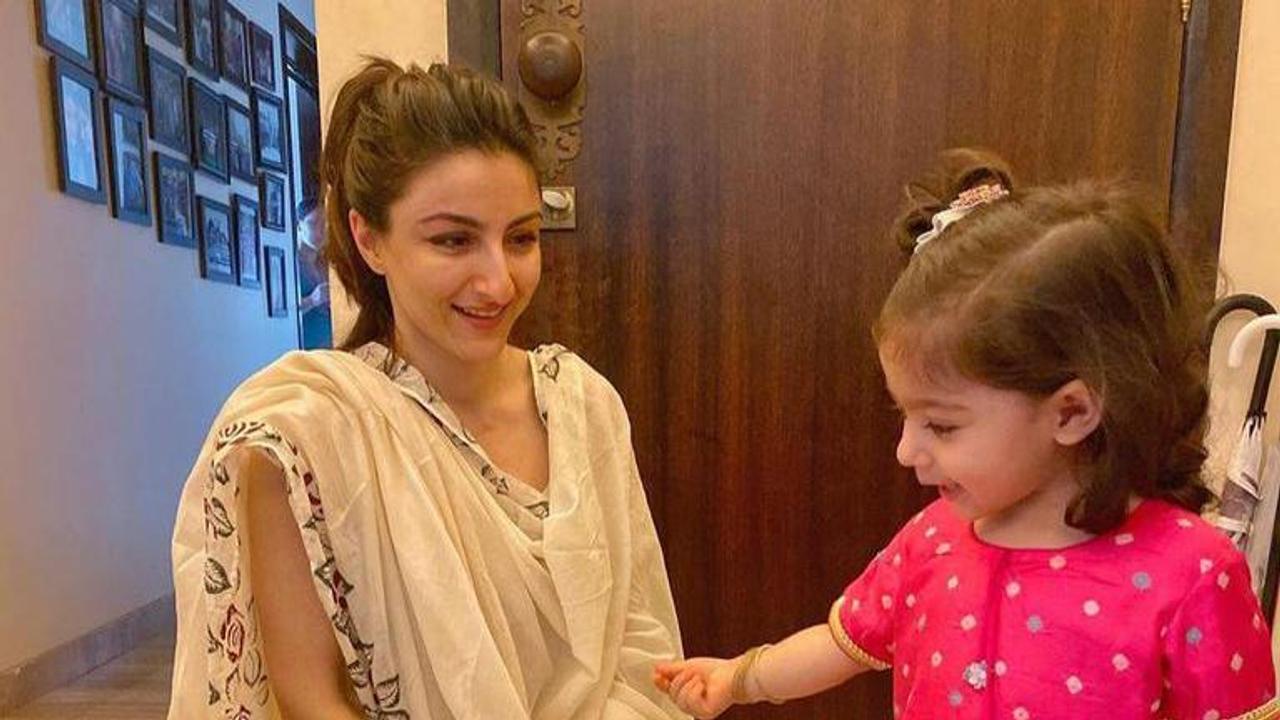 Soha Ali Khan's 'great outdoors' picture with daughter Inaaya Naumi Kemmu is adorable