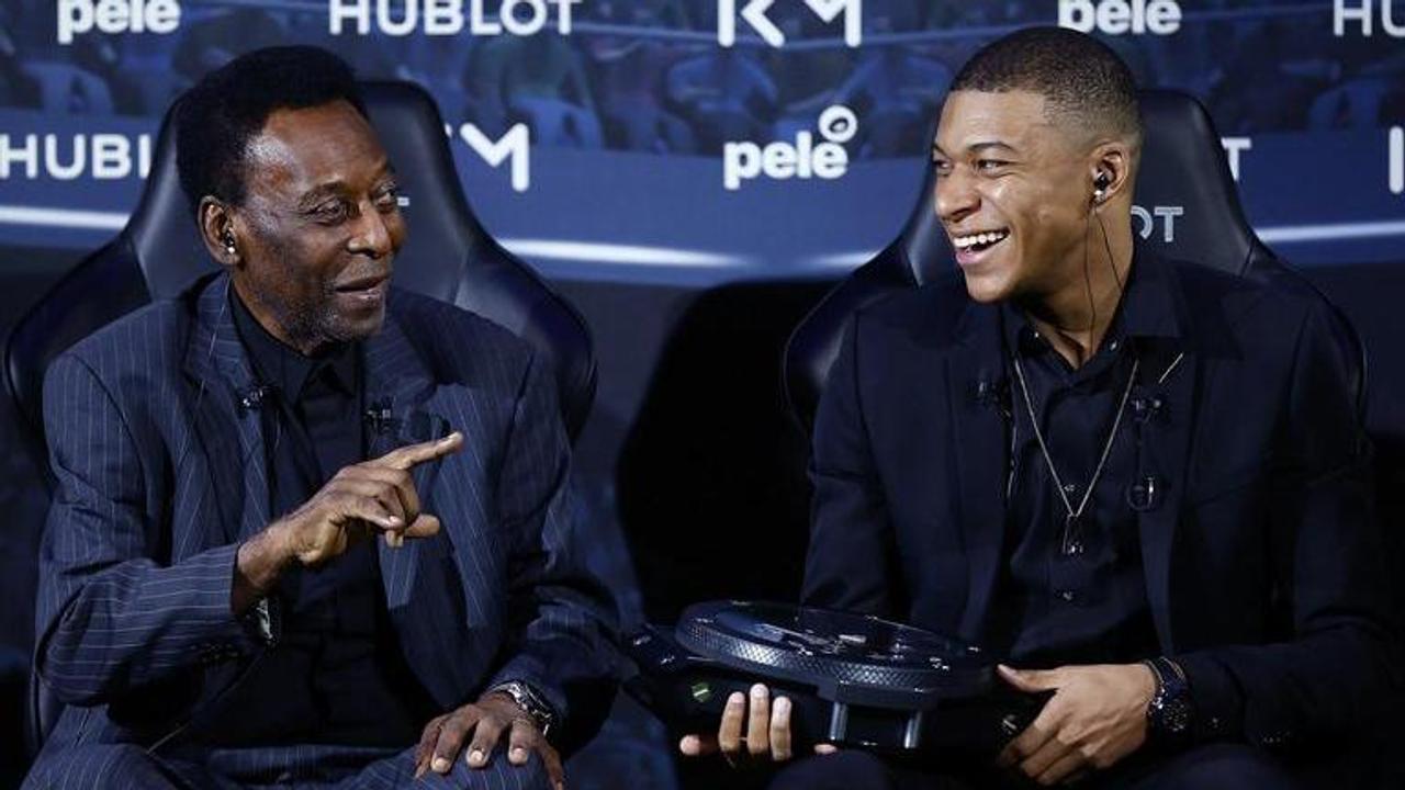 Kylian Mbappe and Pele