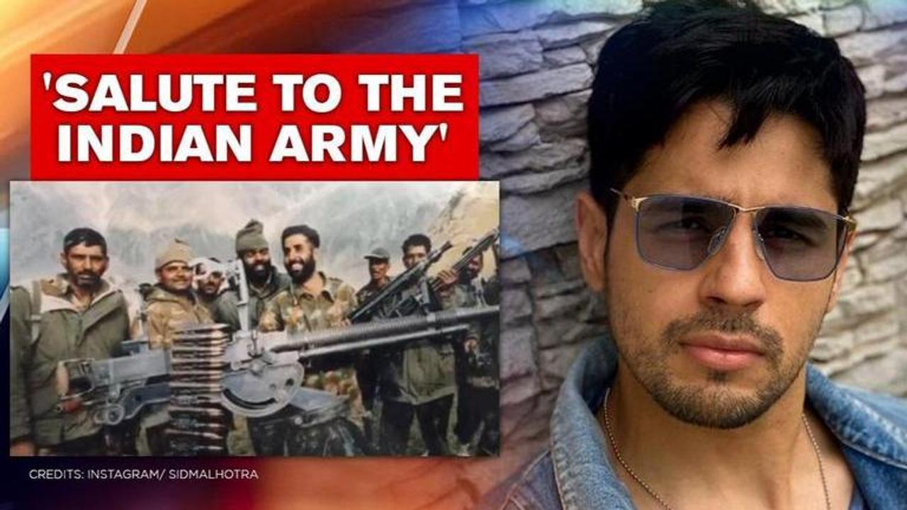 Sidharth Malhotra pays homage to Kargil hero Captain Vikram Batra on his death anniversary