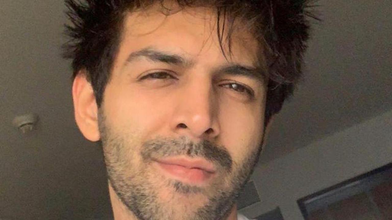 Kartik Aaryan shares a goofy picture, expresses desires to make his hairstyle look patent