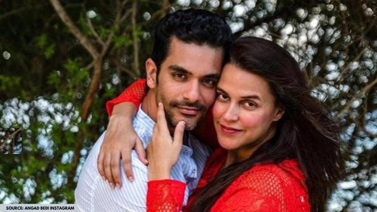 neha dhupia and angad bedi