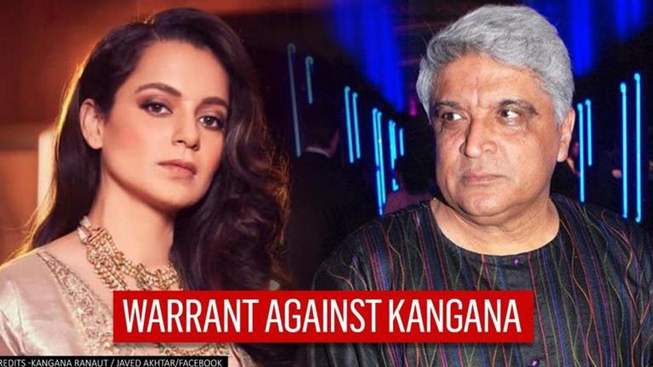 Bailable warrant against Kangana Ranaut in defamation case filed by Javed Akhtar