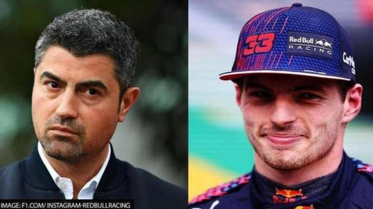 Max Verstappen and former F1 race director Michael Masi