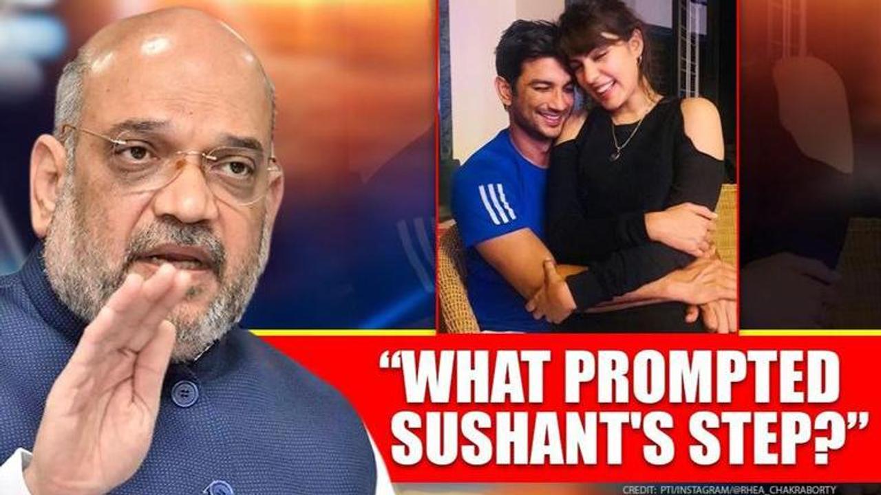 Sushant Singh Rajput's 'girlfriend' Rhea Chakraborty writes to Amit Shah, seeks CBI probe