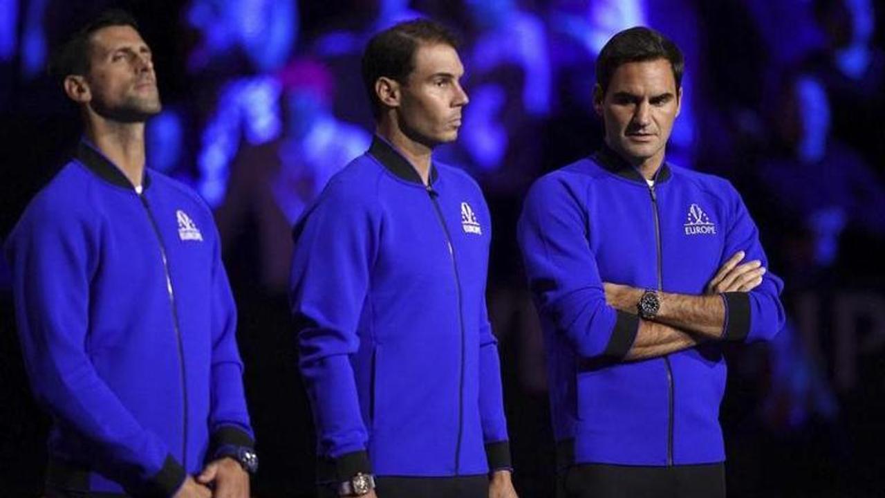 Roger Federer, Rafael Nadal, Novak Djokovic