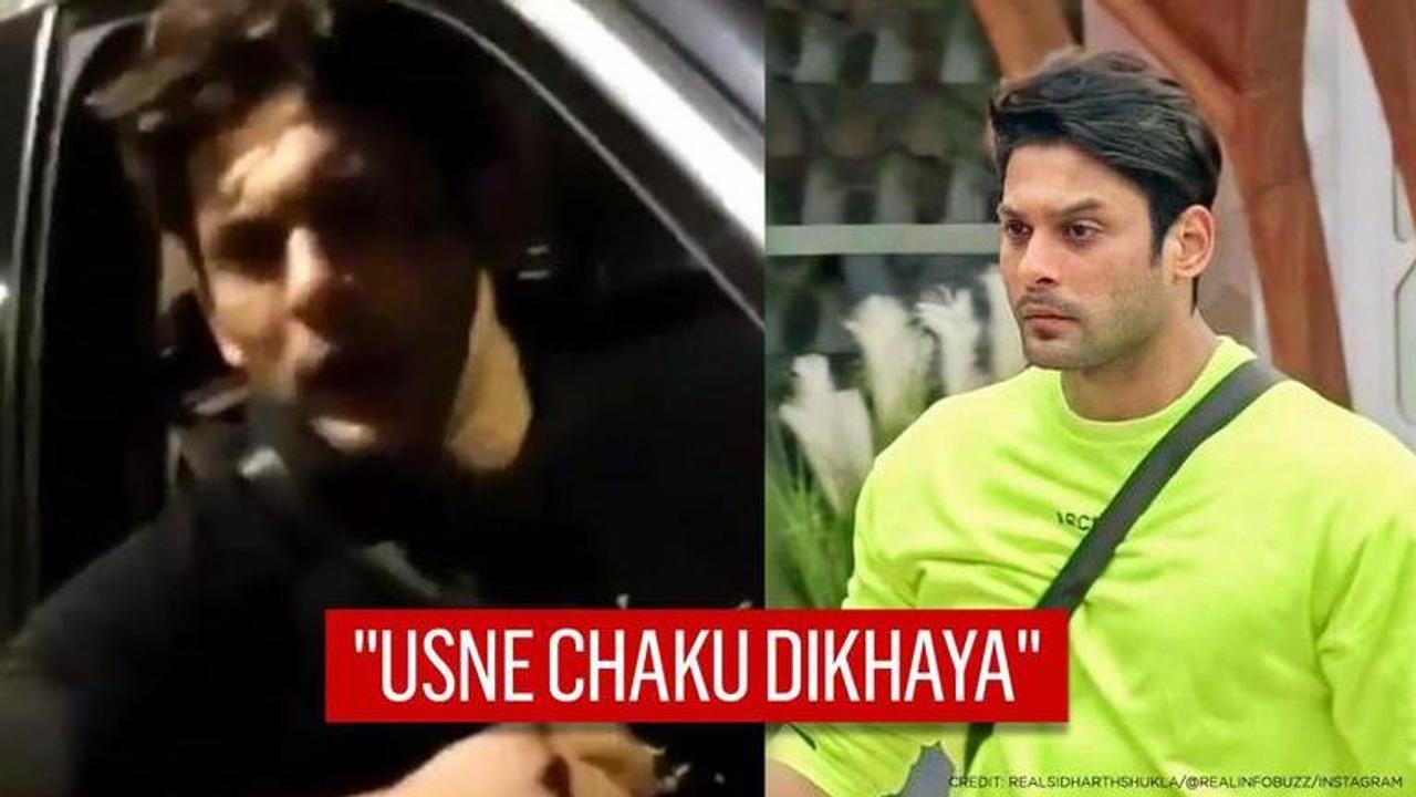 Sidharth Shukla asks 'what are you recording' as man accuses him of drunk driving, assault