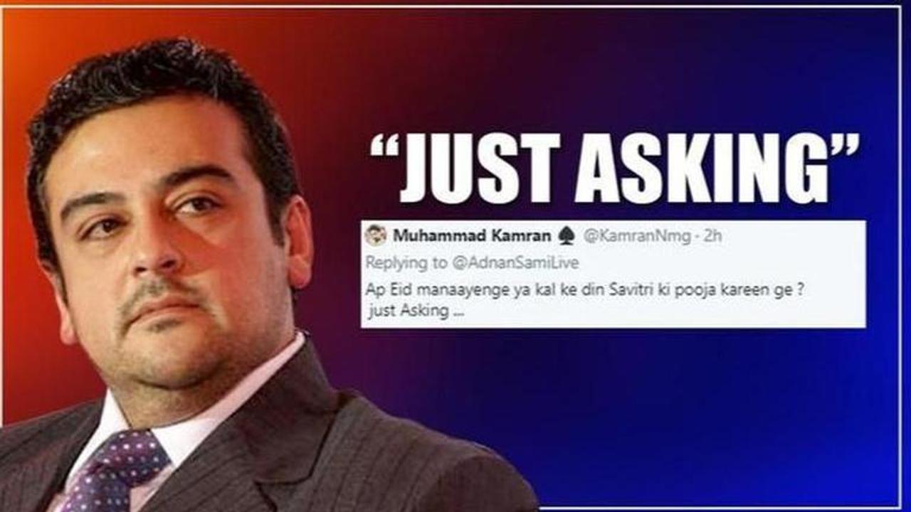 Adnan Sami gives savage reply to Pakistani troll who asked if he'd celebrate Eid this year