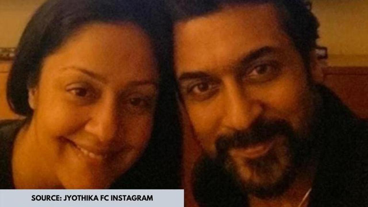 jyotika and suriya's net worths