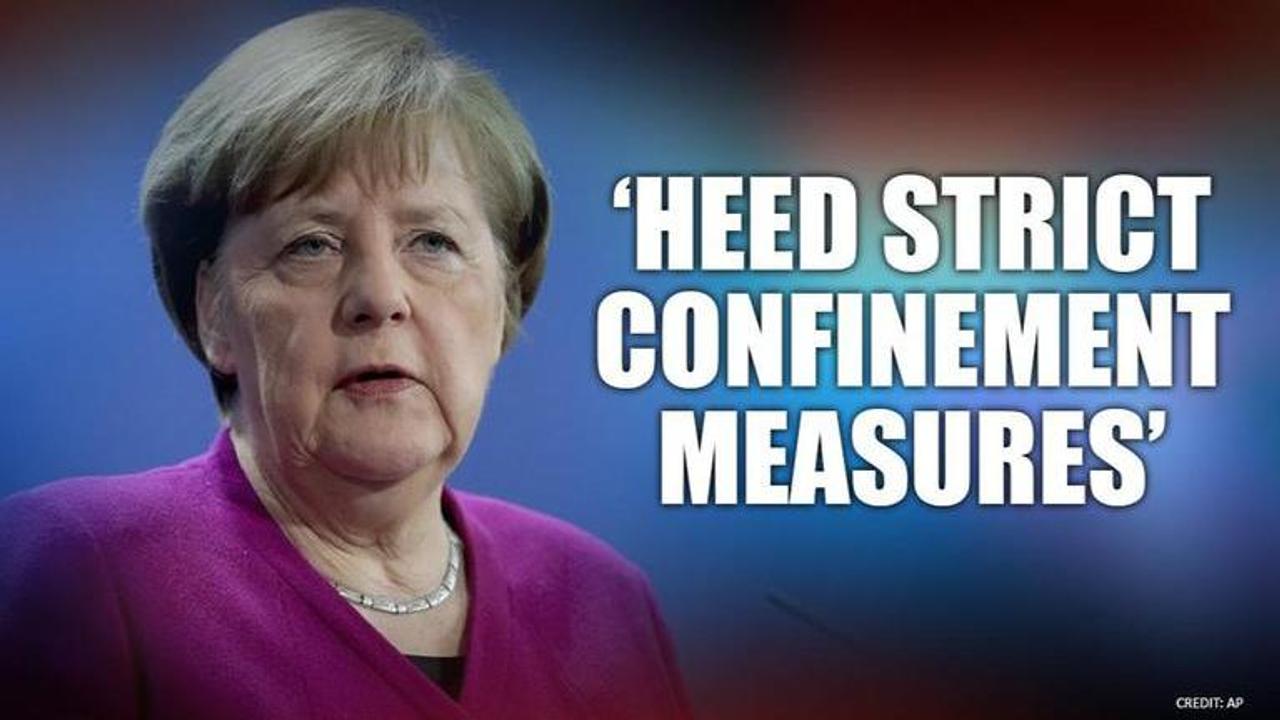 German Chancellor declares coronavirus to be biggest challenge since World War II