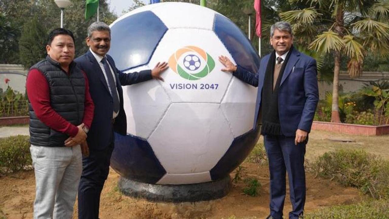 AIFF members revealing Vision 2047