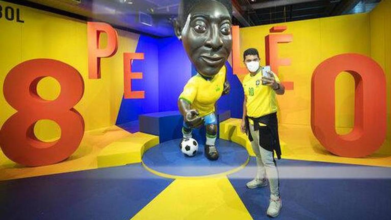 Eng Sub: Pele's 80th birthday is celebrated by a museum exhibit in Brazil