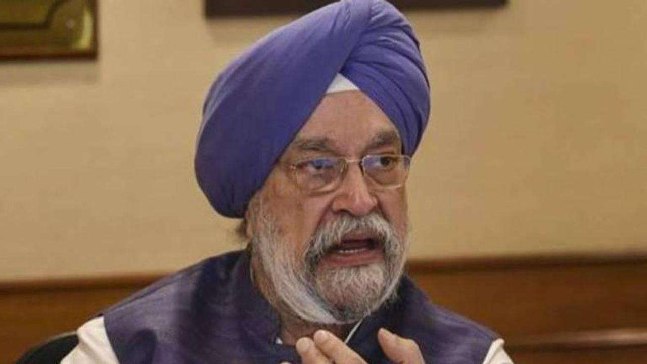 Civil Aviation Minister Hardeep Singh Puri