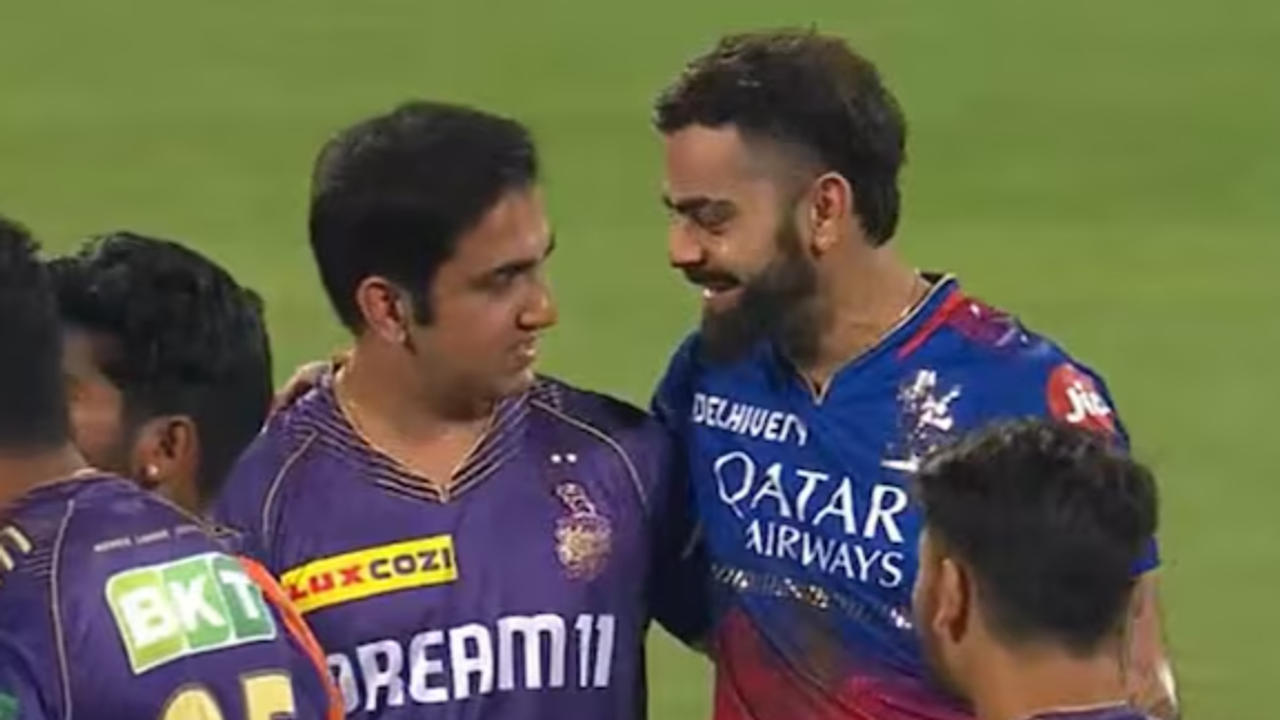 Gautam Gambhir and Virat Kohli