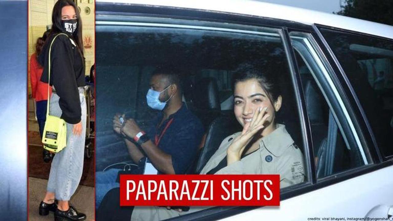 Rashmika in paparazzi circuit after 2 Bollywood films; Sonakshi has strong message on mask