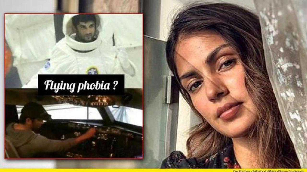 Rhea Chakraborty's 'claustrophobia' claim on Sushant busted, netizens slam 'nonsense'