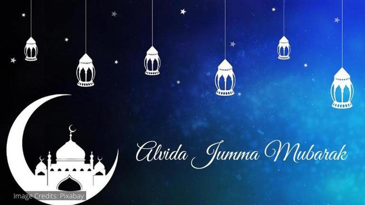 Alvida jumma mubarak greetings