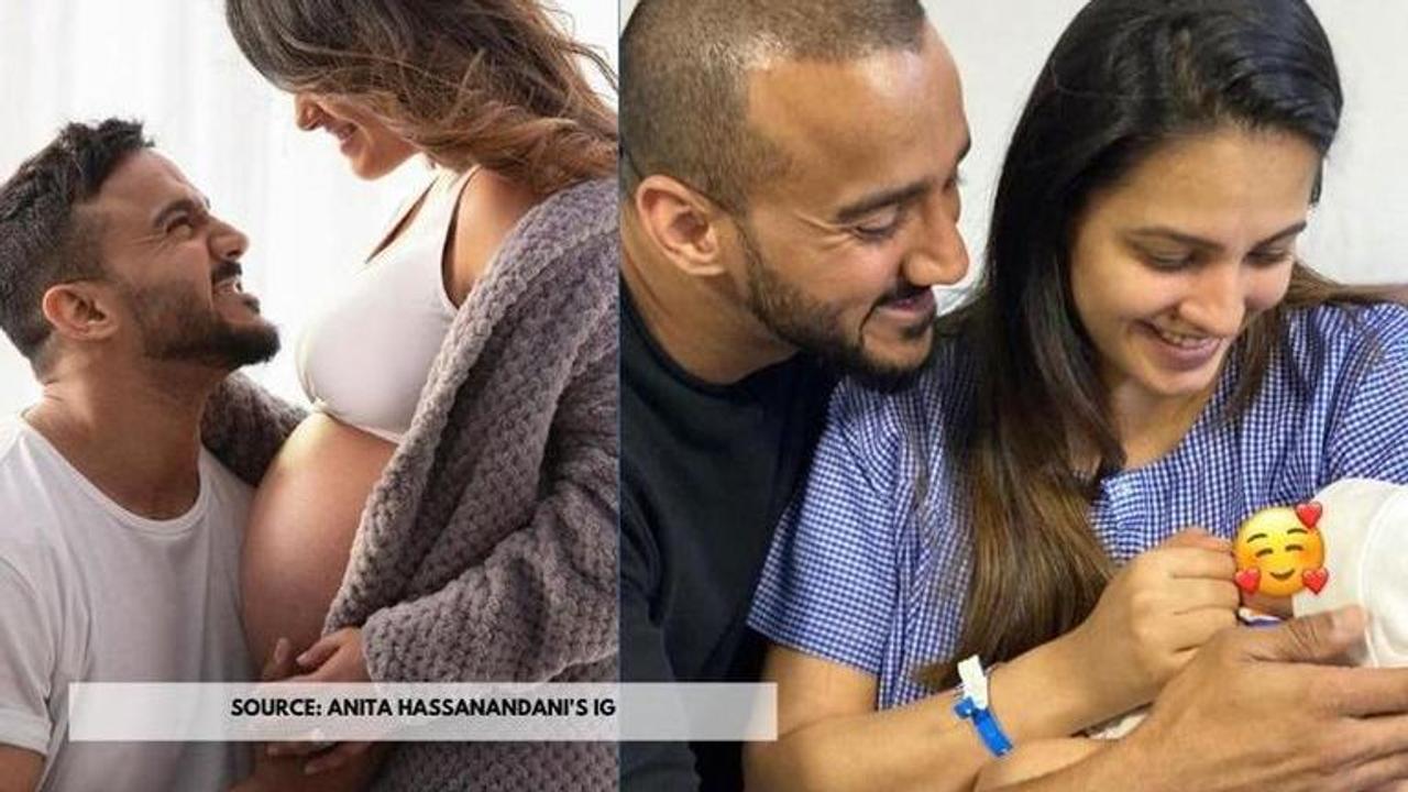 anita hassanandani's baby's name