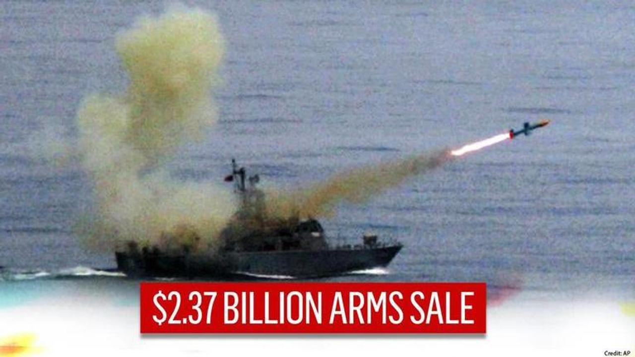 US announces arms sale worth $2.37 billion with Taiwan as China imposes sanctions