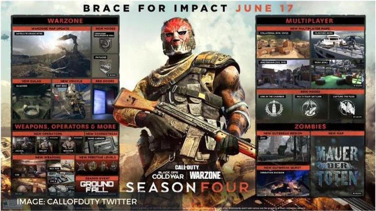 warzone season 4 release time