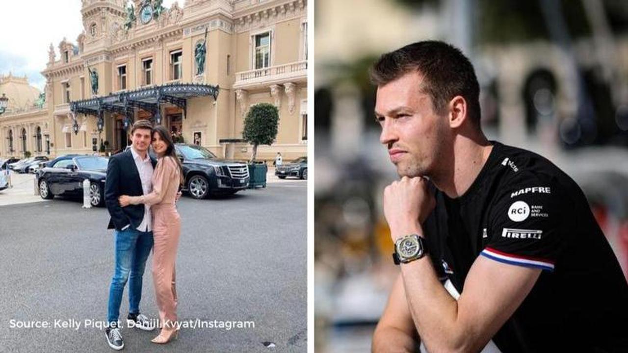 Max Verstappen girlfriend and Daniil Kvyat