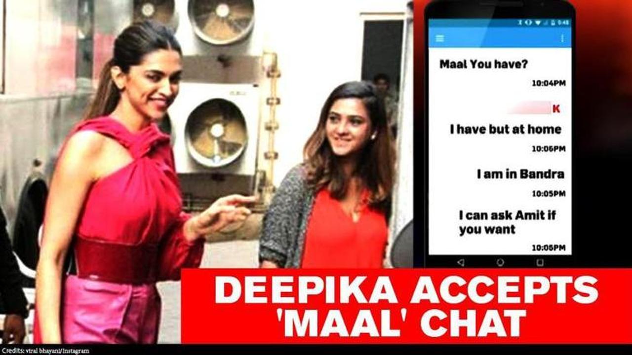 Deepika Padukone accepts drug chats with Karishma Prakash as they're brought face to face