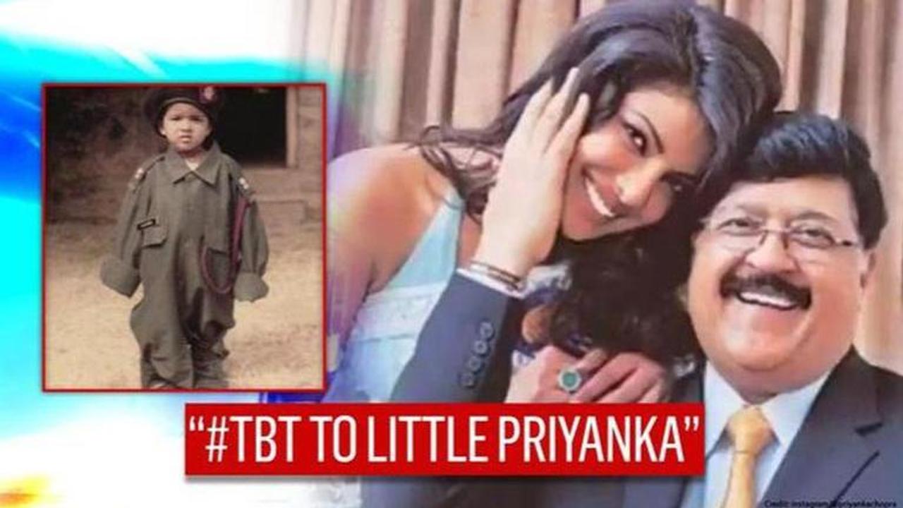 Priyanka Chopra narrates inspiring anecdote about father with pic in Army uniform in book