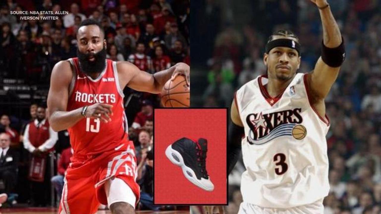 james harden and allen iverson