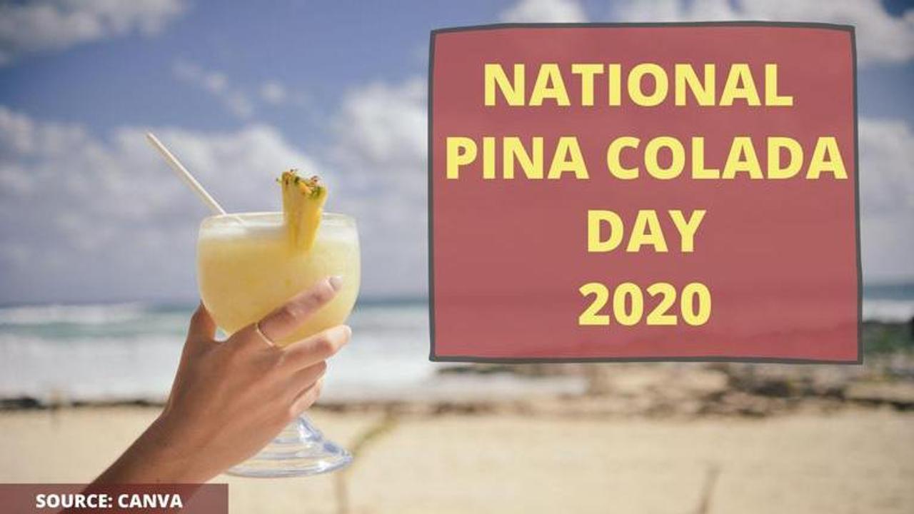 national pina colada day images